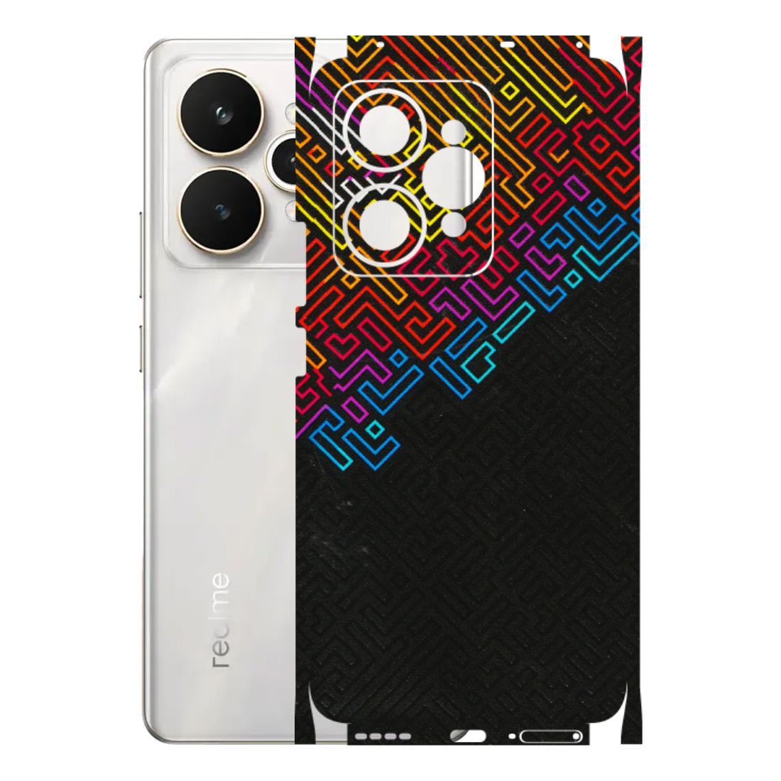 Realme Phone Skins (All Models) - Dotme Pattern Art - 3D Embossed Finish (L-121) Realme 15 5G