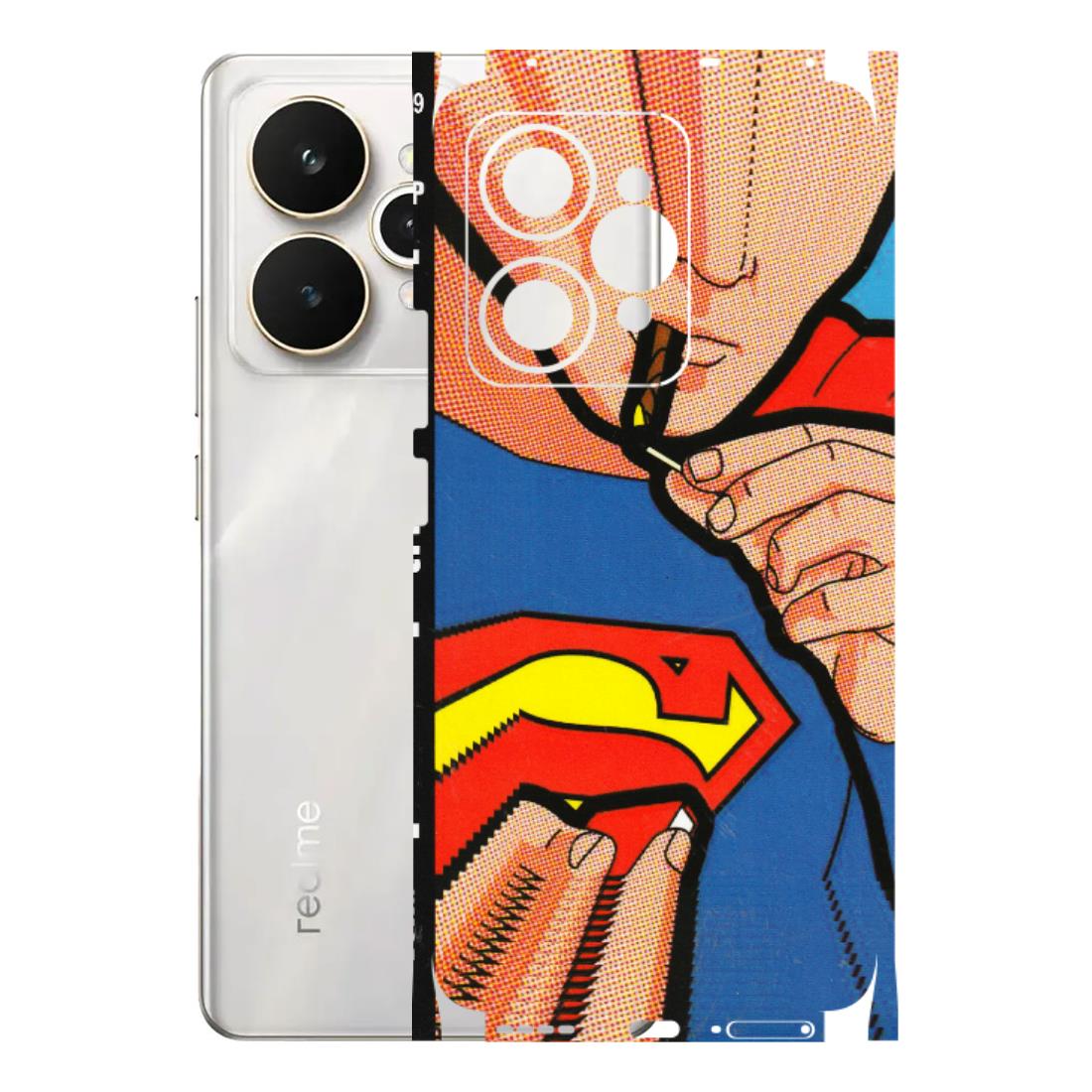 Realme Phone Skins (All Models) - Superman Sutta - 3D Embossed Finish (L-130) Realme 15 5G