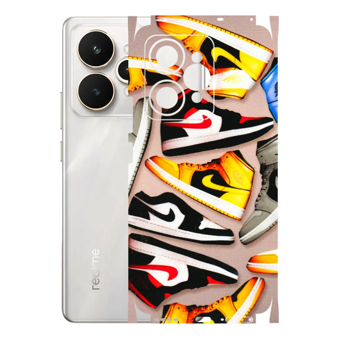 Realme Phone Skins (All Models) - Sneaker Lover - 3D Embossed Finish (L-135) Realme 15 5G