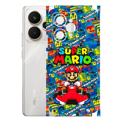 Realme Phone Skins (All Models) - Super Mario Kart - 3D Embossed Finish (L-140) Realme 15 5G