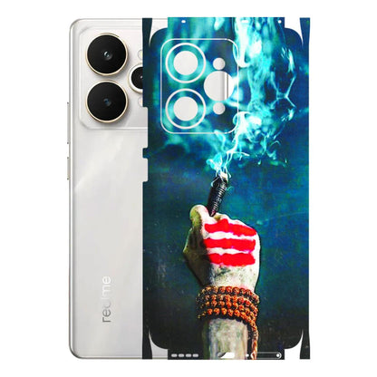 Realme Phone Skins (All Models) - Mahadev Bhakt - 3D Embossed Finish (L-146) Realme 15 5G