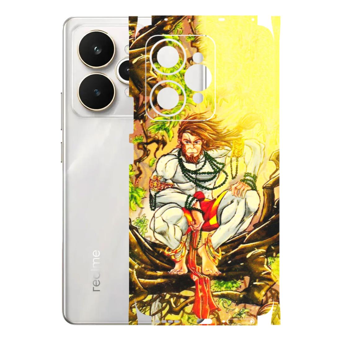 Realme Phone Skins (All Models) - Lord Hanuman - 3D Embossed Finish (L-152) Realme 15 5G