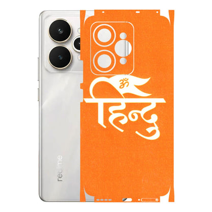 Realme Phone Skins (All Models) - Hindu Kesari - 3D Embossed Finish (L-154) Realme 15 5G