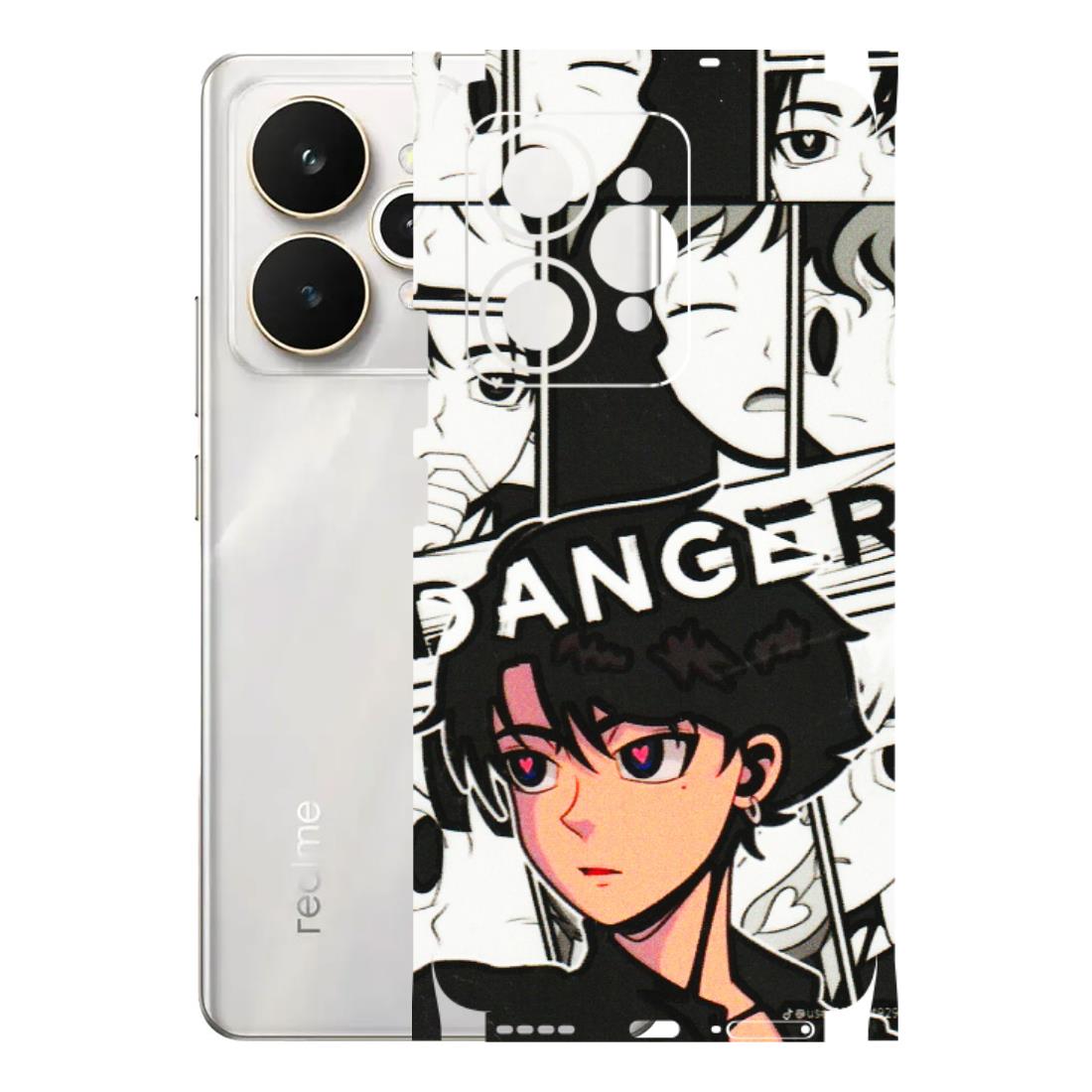 Realme Phone Skins (All Models) - Danger Anime - 3D Embossed Finish (L-155) Realme 15 5G
