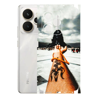 Realme Phone Skins (All Models) - Jai Adiyogi Mahakaal - 3D Embossed Finish (L-164) Realme 15 5G