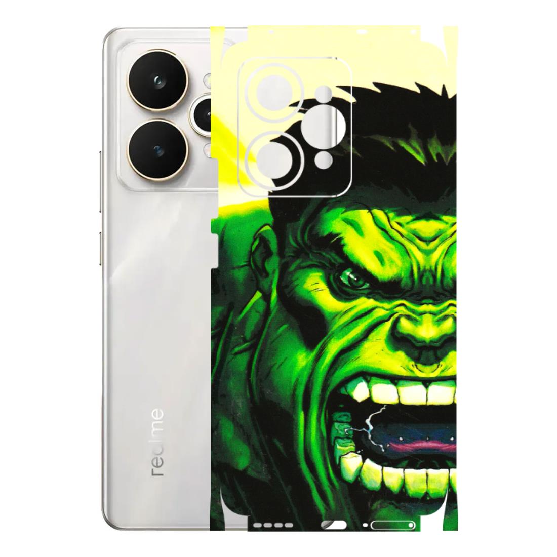 Realme Phone Skins (All Models) - Hulk - 3D Embossed Finish (L-180) Realme 15 5G