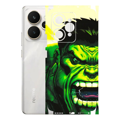 Realme Phone Skins (All Models) - Hulk - 3D Embossed Finish (L-180) Realme 15 5G