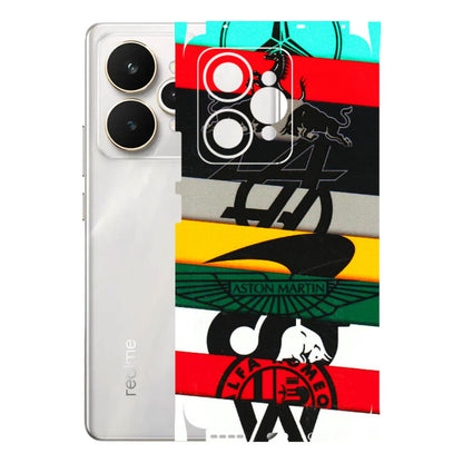 Realme Phone Skins (All Models) - Multi Designer Brands - 3D Embossed Finish (L-187) Realme 15 5G
