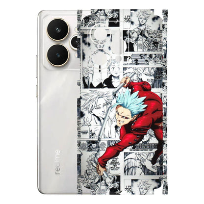 Realme Phone Skins (All Models) - Anime Comic - 3D Embossed Finish (L-192) Realme 15 5G