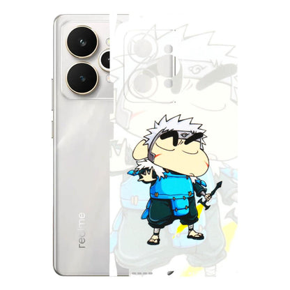 Realme Phone Skins (All Models) - Angry Young Shinchan - 3D Embossed Finish (L-226) Realme 15 5G