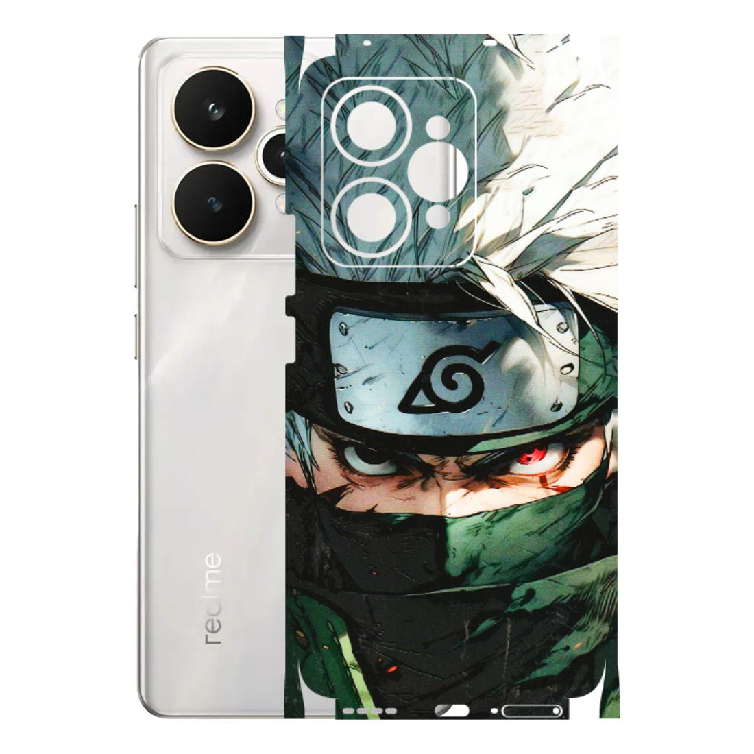 Realme Phone Skins (All Models) - Kakashi Red Eye Focus - 3D Embossed Finish (L-227) Realme 15 5G