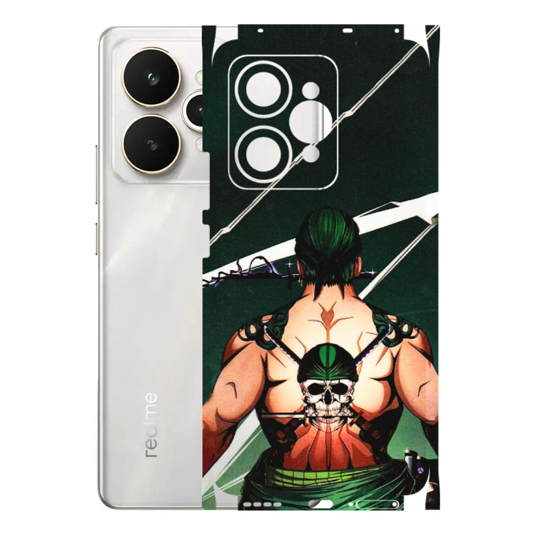 Realme Phone Skins (All Models) - Zoro Anime - 3D Embossed Finish (L-23) Realme 15 5G