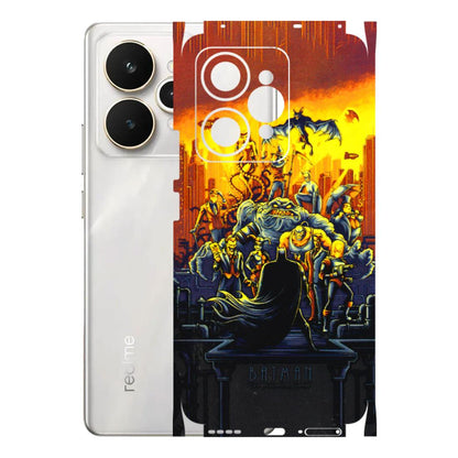 Realme Phone Skins (All Models) - Games Doodles - 3D Embossed Finish (L-24) Realme 15 5G