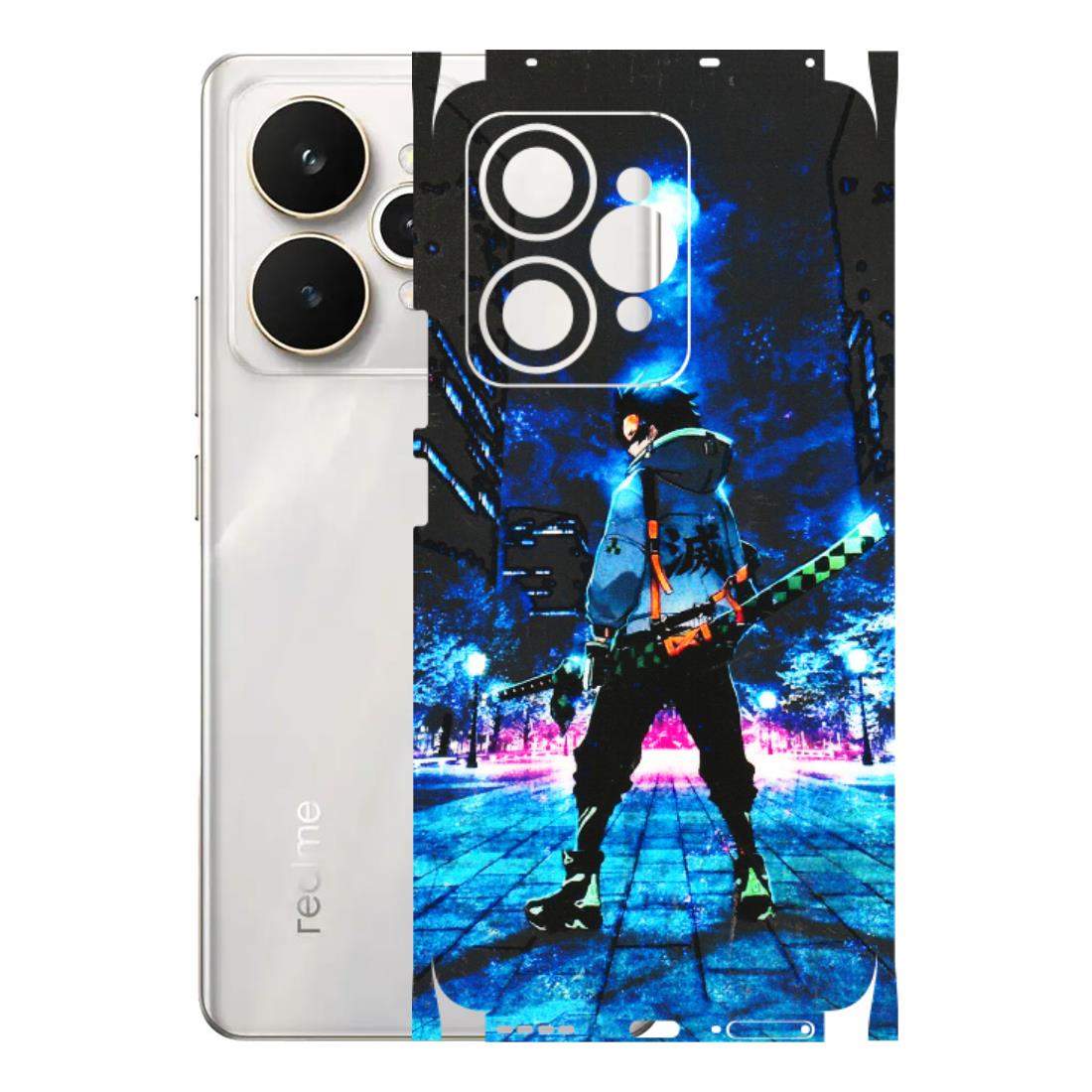 Realme Phone Skins (All Models) - Demon Slayer Sword - 3D Embossed Finish (L-247) Realme 15 5G
