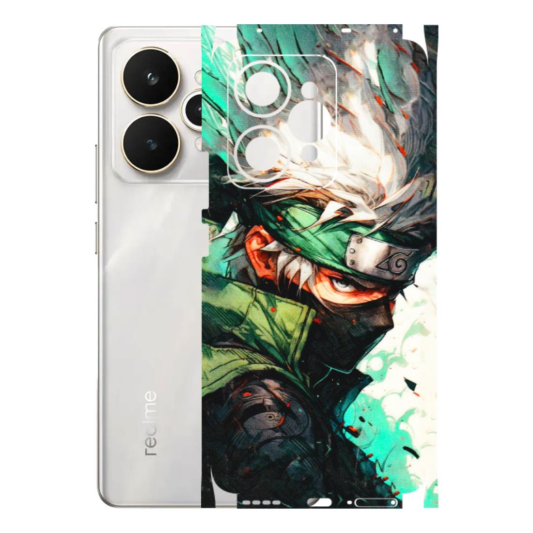 Realme Phone Skins (All Models) - Kakashi Side Profile - 3D Embossed Finish (L-249) Realme 15 5G