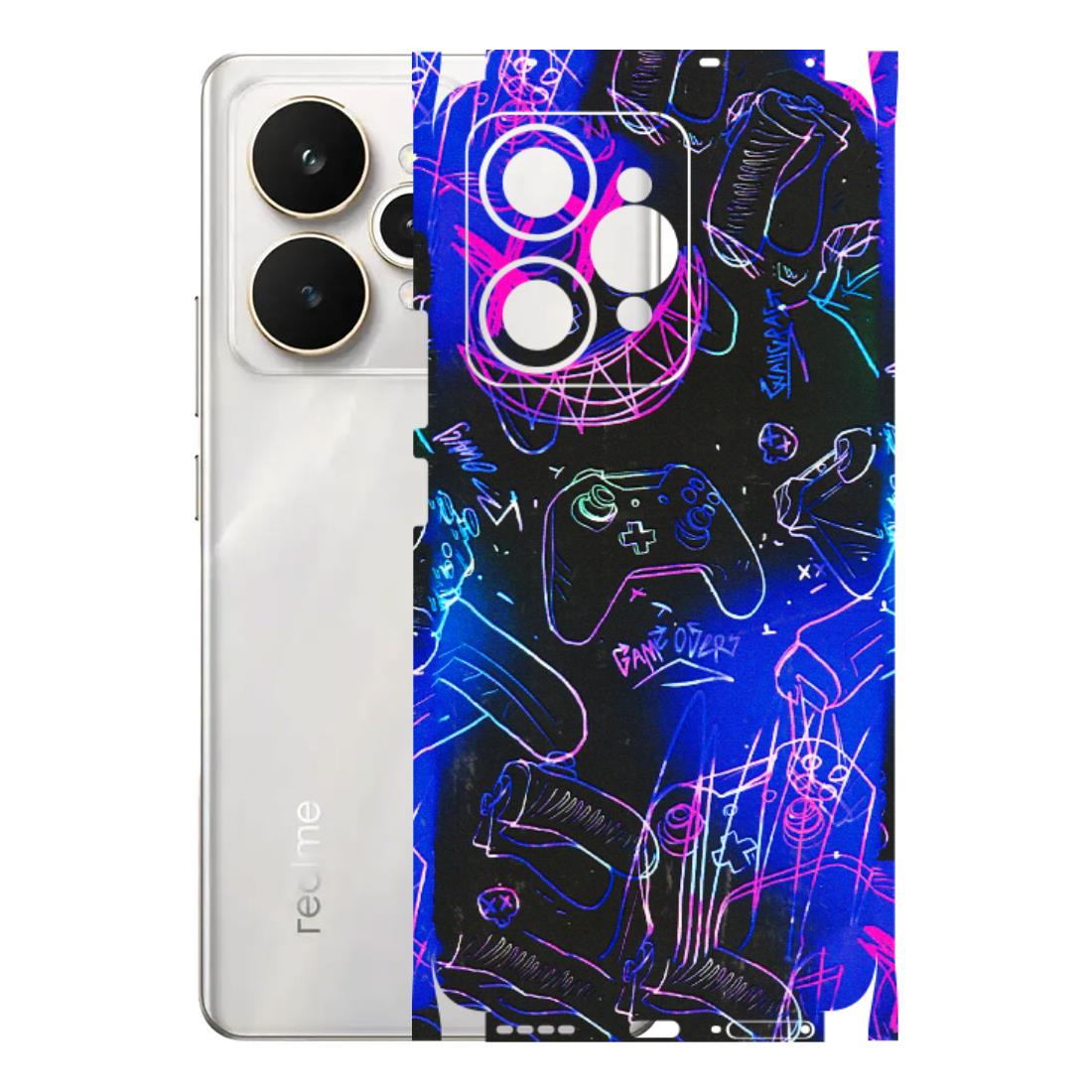 Realme Phone Skins (All Models) - Gamers Paradise - 3D Embossed Finish (L-258) Realme 15 5G