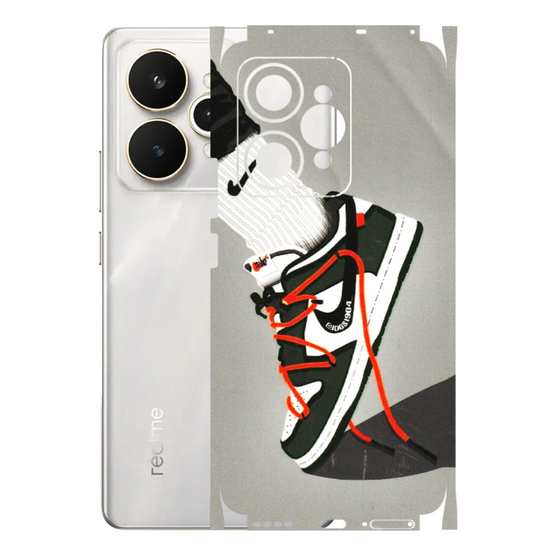 Realme Phone Skins (All Models) - New Grey Sneaker - 3D Embossed Finish (L-261) Realme 15 5G