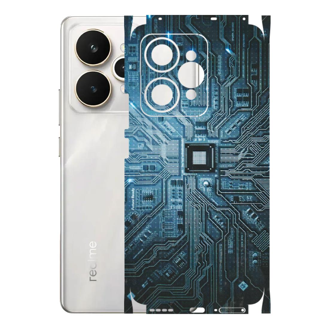 Realme Phone Skins (All Models) - Original Circuit - 3D Embossed Finish (L-267) Realme 15 5G