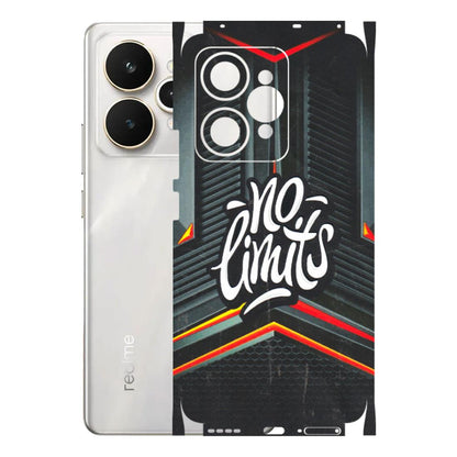 Realme Phone Skins (All Models) - No Limits - 3D Embossed Finish (L-286) Realme 15 5G