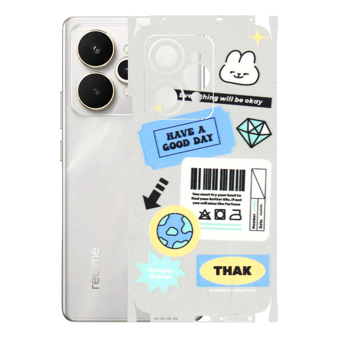 Realme Phone Skins (All Models) - Will Be Okay Design - 3D Embossed Finish (L-316) Realme 15 5G