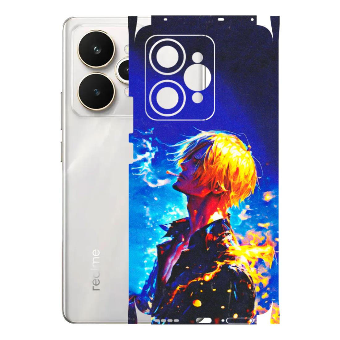 Realme Phone Skins (All Models) - Sanji Vinsmoke One Piece - 3D Embossed Finish (L-319) Realme 15 5G