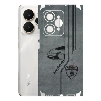 Realme Phone Skins (All Models) - New Lamborgini Aventador - 3D Embossed Finish (L-321) Realme 15 5G
