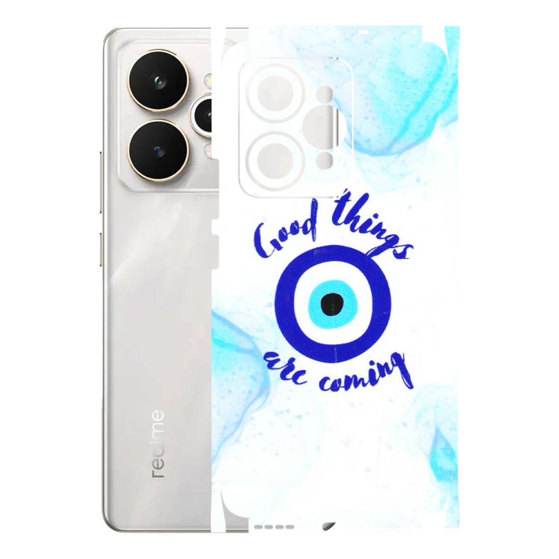 Realme Phone Skins (All Models) - Evil Eye Good Things Are Coming - 3D Embossed Finish (L-322) Realme 15 5G