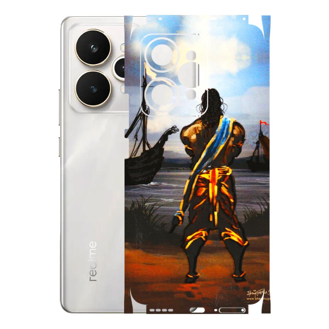 Realme Phone Skins (All Models) - Heavenly God Figure - 3D Embossed Finish (L-34) Realme 15 5G