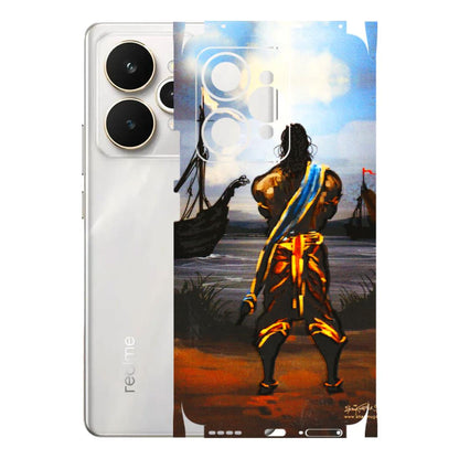 Realme Phone Skins (All Models) - Heavenly God Figure - 3D Embossed Finish (L-34) Realme 15 5G
