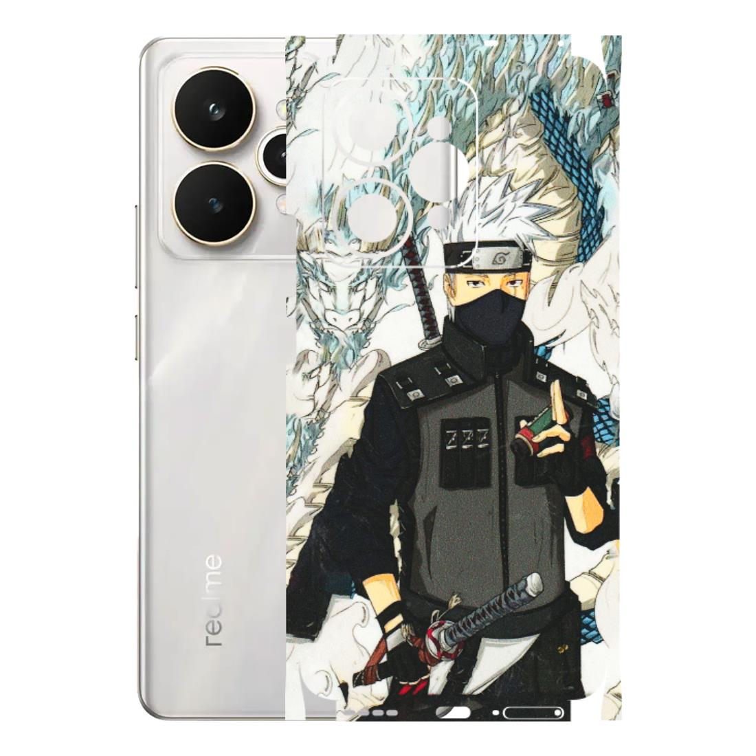 Realme Phone Skins (All Models) - Kakashi Hatake Naruto Anime - 3D Embossed Finish (L-46) Realme 15 5G