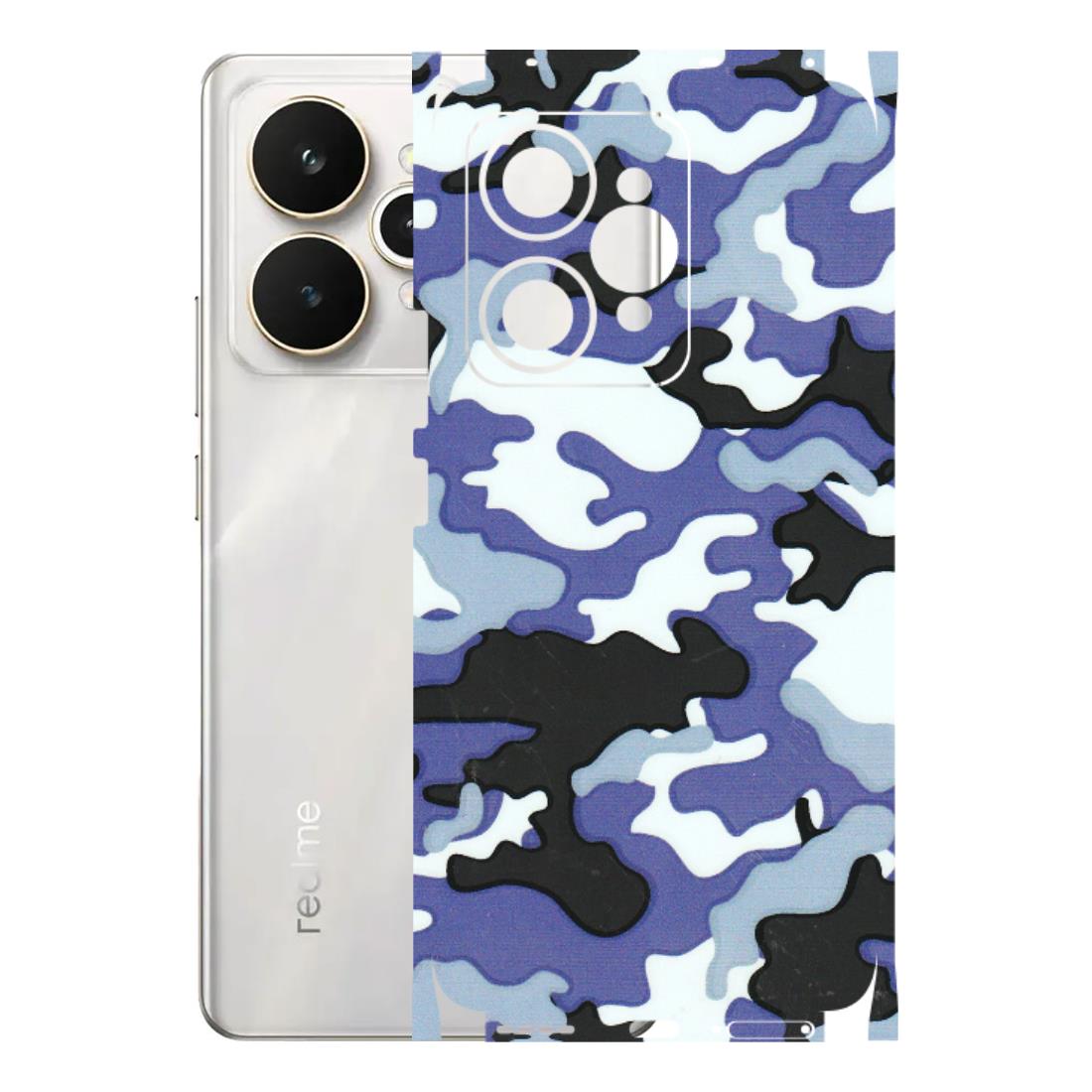 Realme Phone Skins (All Models) - Powerfull Military Camoflauge - 3D Embossed Finish (L-49) Realme 15 5G