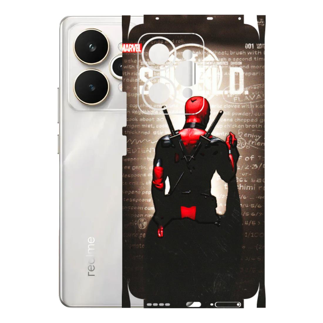 Realme Phone Skins (All Models) - Deadpool - 3D Embossed Finish (L-56) Realme 15 5G