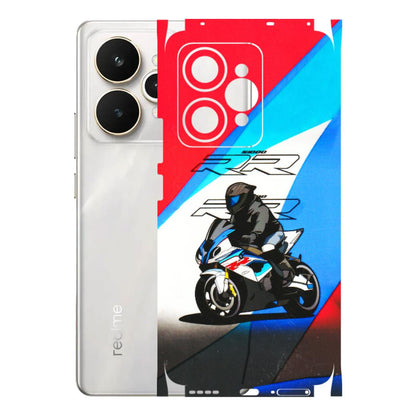 Realme Phone Skins (All Models) - Bikers Love - 3D Embossed Finish (L-58) Realme 15 5G