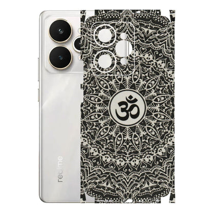 Realme Phone Skins (All Models) - Aum Elegant Mandala - 3D Embossed Finish (L-62) Realme 15 5G