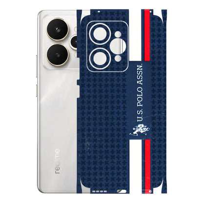 Realme Phone Skins (All Models) - US POLO Designer Brand - 3D Embossed Finish (L-65) Realme 15 5G