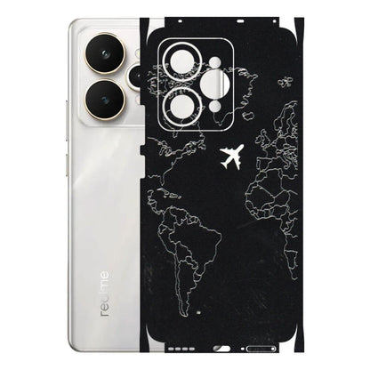 Realme Phone Skins (All Models) - Never Ending Travel - 3D Embossed Finish (L-79) Realme 15 5G