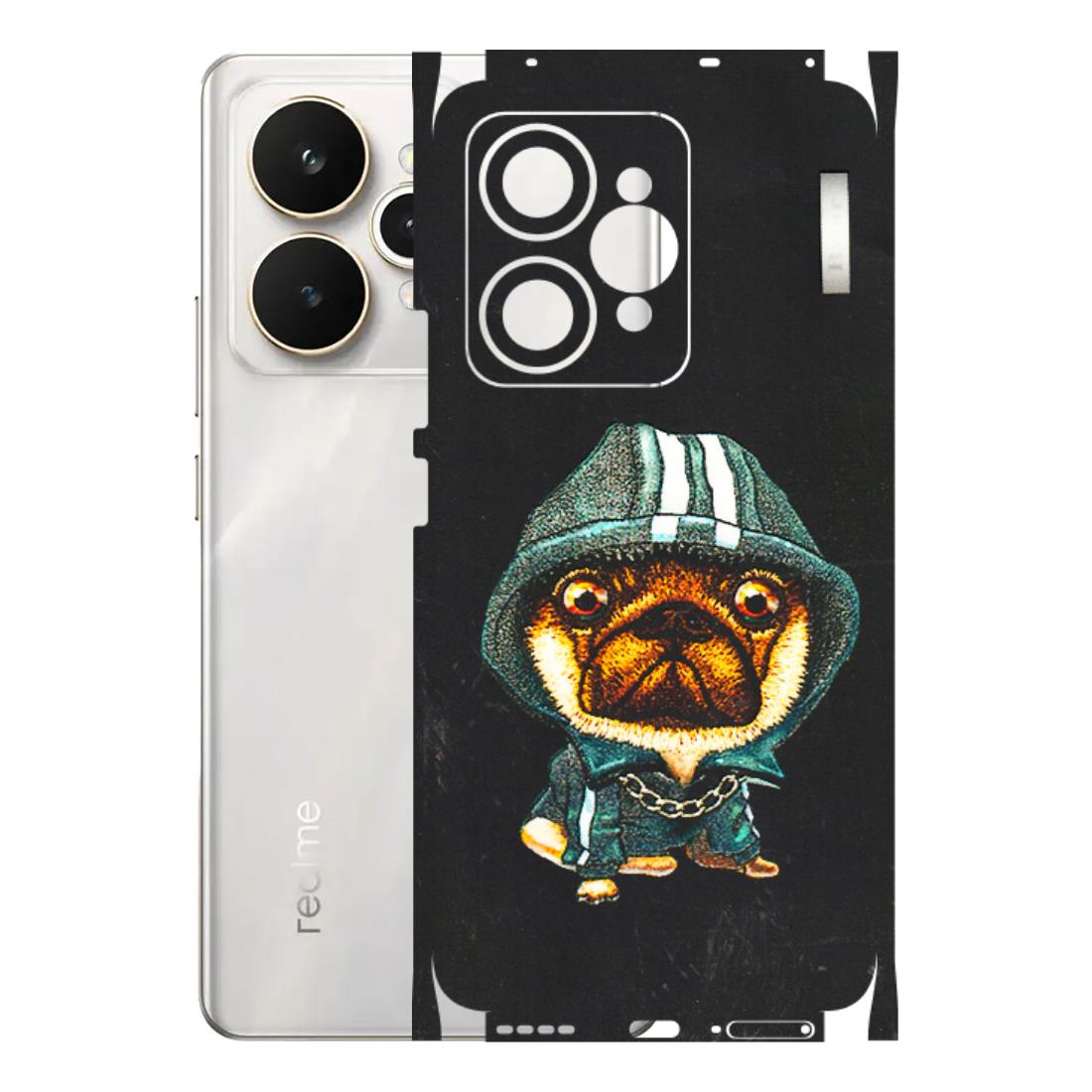 Realme Phone Skins (All Models) - Puppy N Hoodie - 3D Embossed Finish (L-90) Realme 15 5G