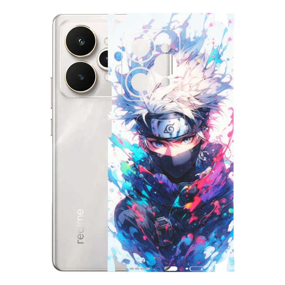 Realme Phone Skins (All Models) - Naruto Face Mask - Matte Finish (M-03) Realme 15 5G