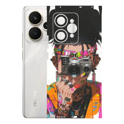 Realme Phone Skins (All Models) - Camera Lover Girl - Matte Finish (M-09) Realme 15 5G
