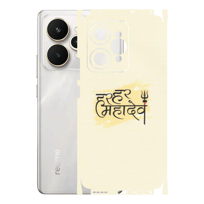 Realme Phone Skins (All Models) - Har Har Mahadev - Matte Finish (M-10) Realme 15 5G
