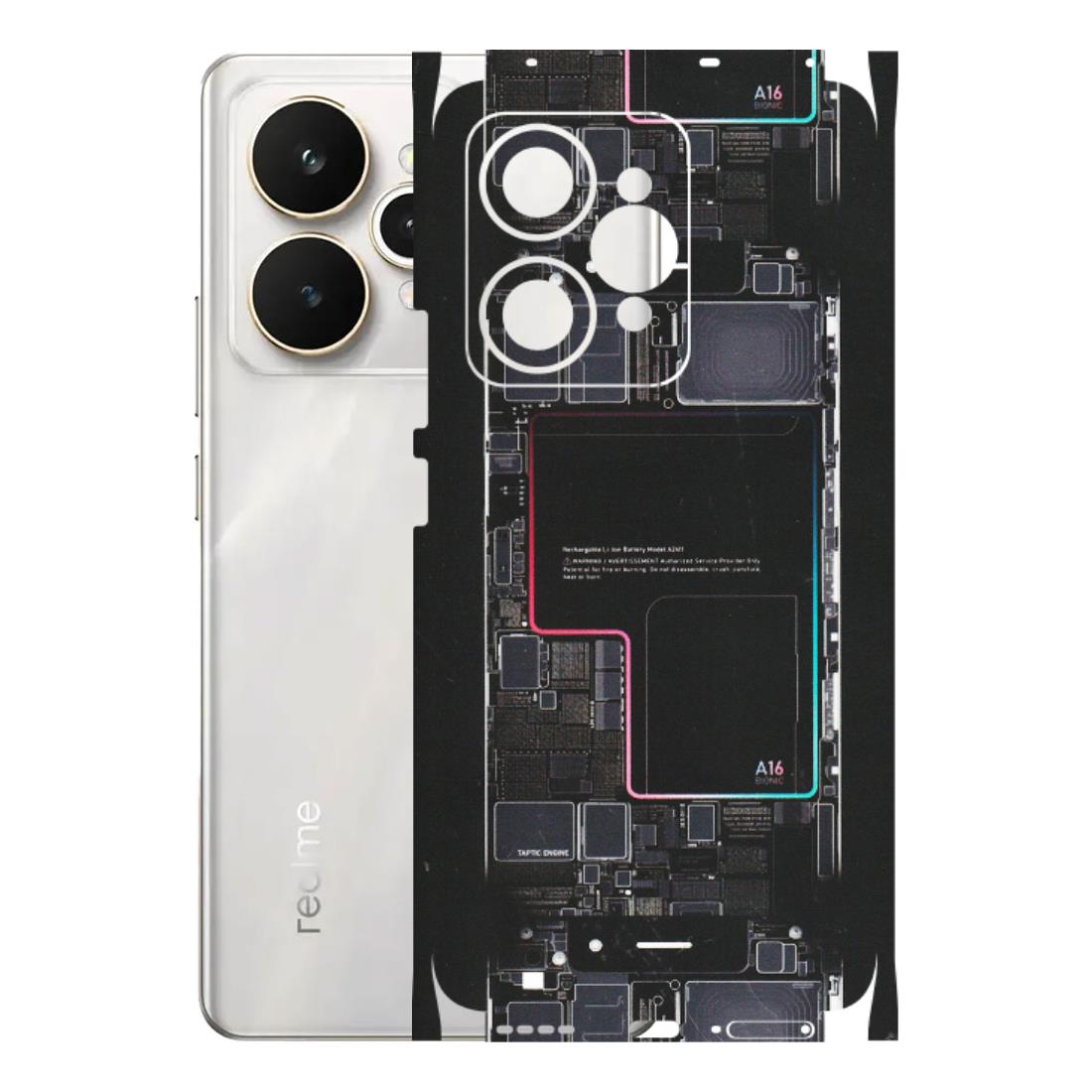 Realme Phone Skins (All Models) - Motherboard Circuit Layout - Matte Finish (M-117) Realme 15 5G