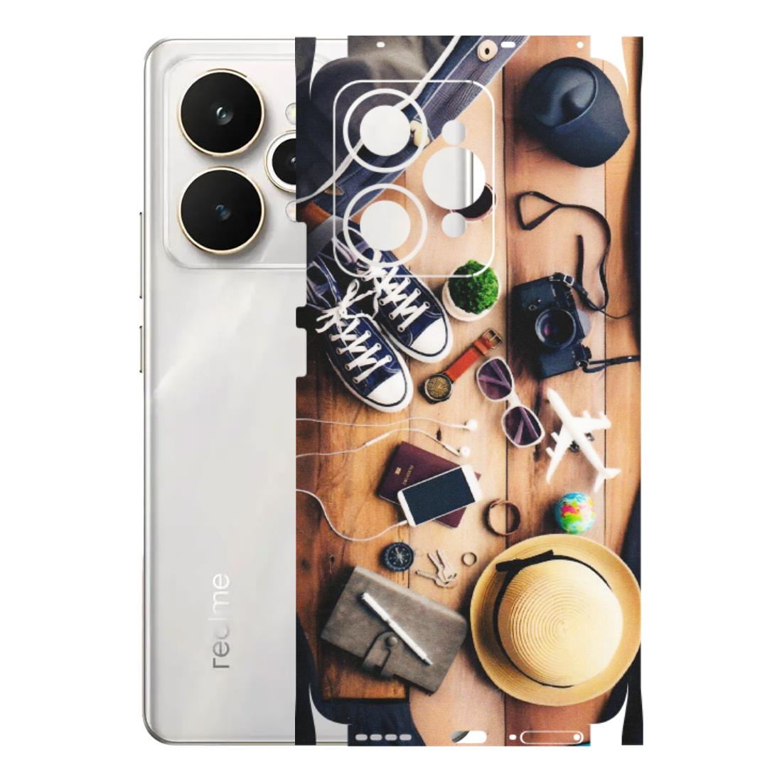 Realme Phone Skins (All Models) - Travel Wanderlust - Matte Finish (M-133) Realme 15 5G