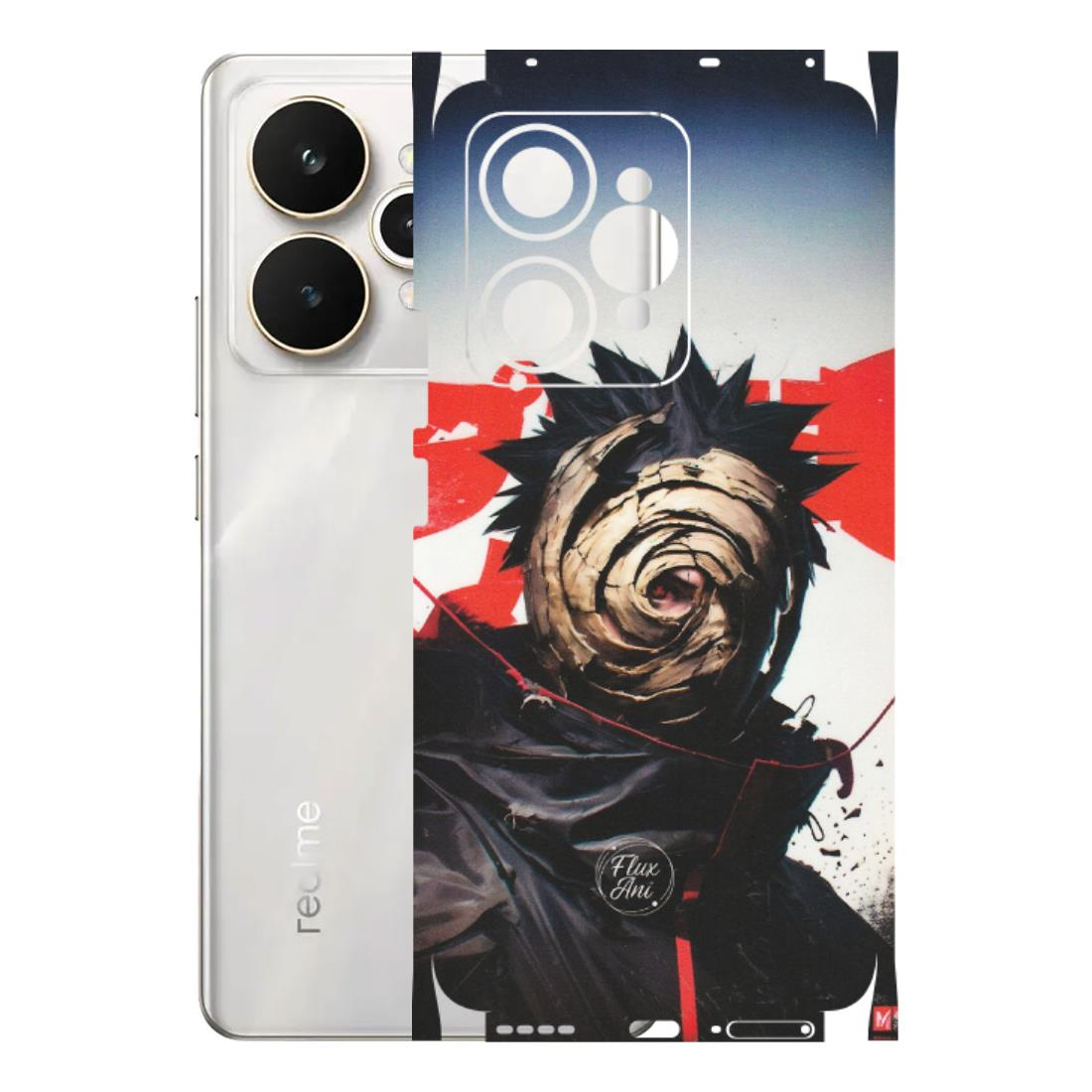 Realme Phone Skins (All Models) - Obito Uchiha Cool Anime - Matte Finish (M-134) Realme 15 5G