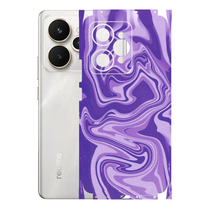 Realme Phone Skins (All Models) - Hazy Purple Nights - Matte Finish (M-14) Realme 15 5G