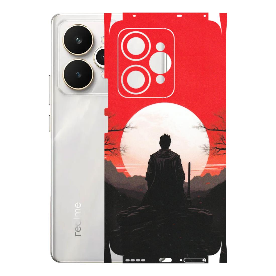 Realme Phone Skins (All Models) - Samurai Anime - Matte Finish (M-141) Realme 15 5G