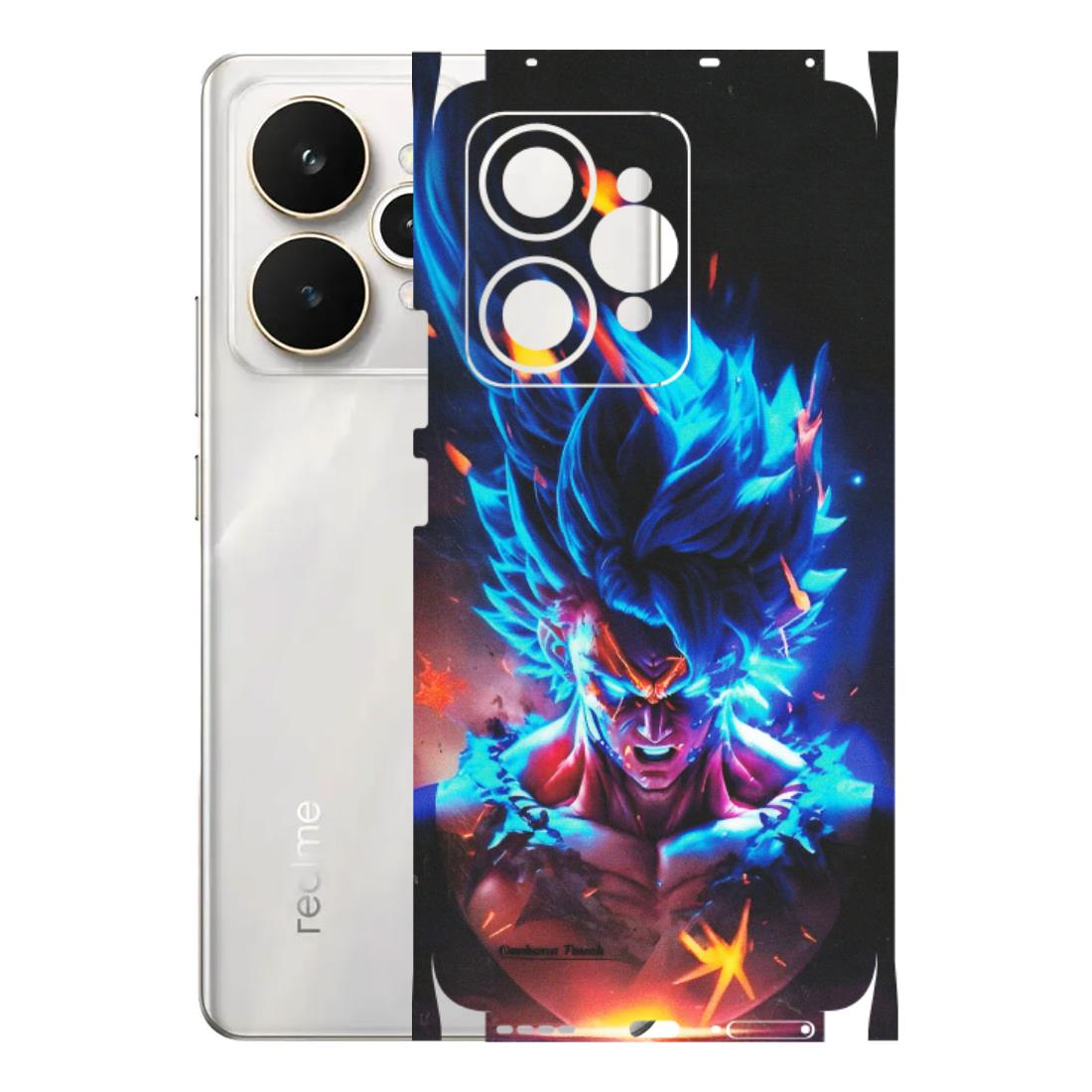 Realme Phone Skins (All Models) - Angry Goku Dragon Ball Anime - Matte Finish (M-150) Realme 15 5G