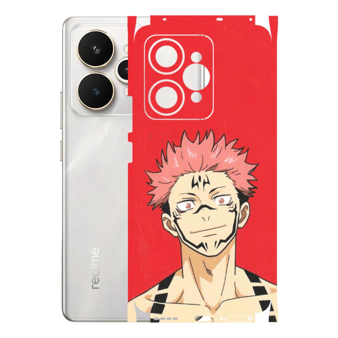 Realme Phone Skins (All Models) - Ryomen Sukuna Fun Anime - Matte Finish (M-153) Realme 15 5G