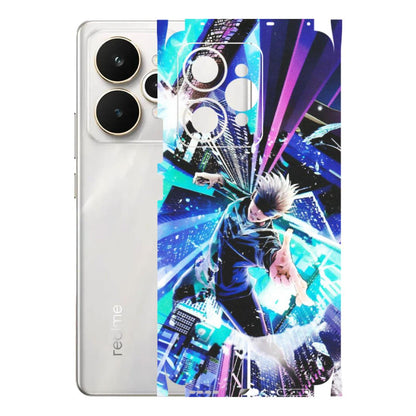 Realme Phone Skins (All Models) - Manga Action Jujustu Kaisen Anime - Matte Finish (M-155) Realme 15 5G