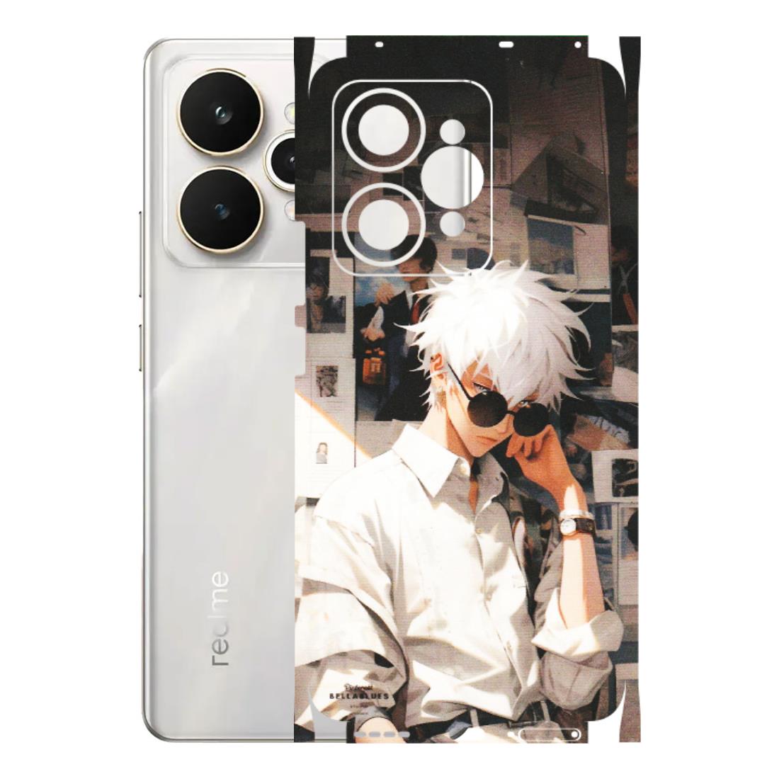 Realme Phone Skins (All Models) - Gojo Satoru Jujustu Kaisen Anime - Matte Finish (M-156) Realme 15 5G