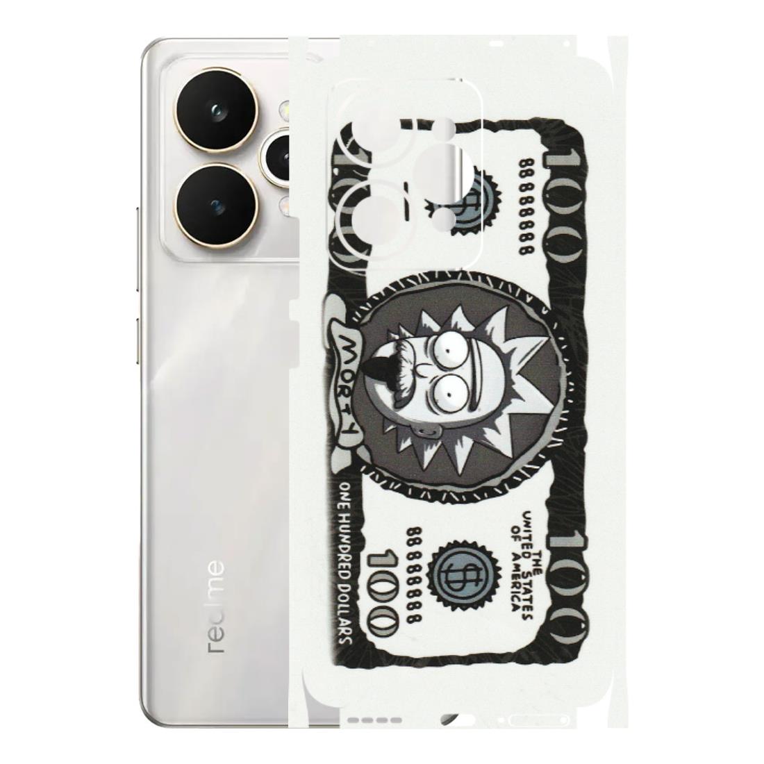 Realme Phone Skins (All Models) - Rick And Morty Hundred Dollar Anime - Matte Finish (M-161) Realme 15 5G